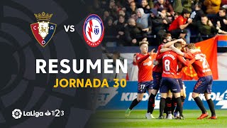 Resumen de CA Osasuna vs CF Rayo Majadahonda 30 [upl. by Winfield]