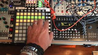 Percussive Rig with Westlicht Performer and Launchpad Mini [upl. by Aitnahs914]