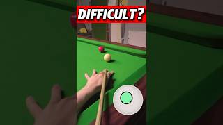 Snooker Shot Difficulty 🎚️ GoPro Headcam POV [upl. by Kunin674]