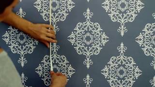 Self Adhesive Wallpaper Installation Guide [upl. by Neenaej]