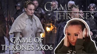 LEAVE SANSA ALONE Game of Thrones 5x06 quotUnbowed Unbent Unbrokenquot Reaction FIRST TIME WATCHING [upl. by Aivat201]