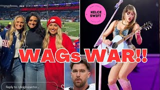 Bills WAG under fire for BRUTAL Taylor Swift post after win over Travis Kelce and the Chiefs [upl. by Auhsot308]