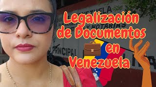 Cómo Legalizar Documentos en Venezuela 🇻🇪  Actualizado Agosto 2023  Registro Principal  Bolívar [upl. by Ahso]