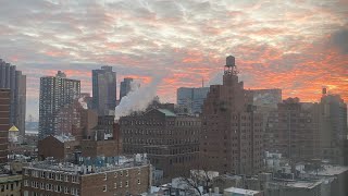 Open Window  New York City  Early Morning Soundscape in HD  ASMR [upl. by Leffen]