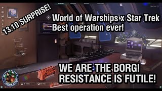 Star Trek World of Warships  Borg Invasion Operation Review [upl. by Daney]