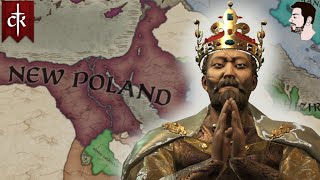 PROKLAMACJA NOWEJ POLSKI czyli KONIEC  CRUSADER KINGS 3  PODRÓŻ DO JEROZOLIMY [upl. by Isolda]