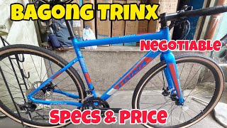 NEW TRINX GRAVEL BIKE  SPECS amp PRICE [upl. by Balfour]