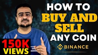 How To Buy and Sell Any Coin On Binance 2024  HindiUrdu [upl. by Monty]