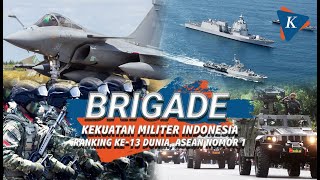 Menilik Kekuatan Militer Indonesia yang Masuk Ranking ke13 Dunia dan Teratas di Asia Tenggara [upl. by Ahsrat933]