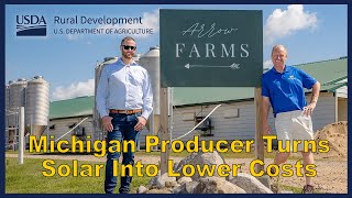 Arrow Farms of Scotts Michigan Turns Solar Power Into Lower Costs [upl. by Olympia]