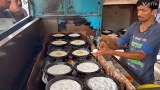 Anantapur famous egg 🥚 dosa Sekhar tiffen centre Kalyanadurgam road mahipeta [upl. by Laurena]