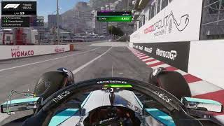 F1 24  Monaco World Record 106125  Otis Lawrence FRA ELITE45 [upl. by Akiehsat]