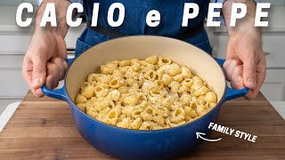 CACIO e PEPE FOR A CROWD Italians Will Hate Me For This [upl. by Novyart]