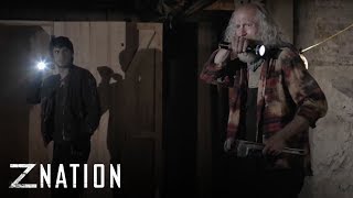 Z NATION  Season 4 Episode 5 Clip Moving Up  SYFY [upl. by Aicirt]