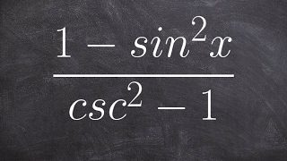 Simplifying trigonometric expressions by using pythagorean identities [upl. by Constancia712]