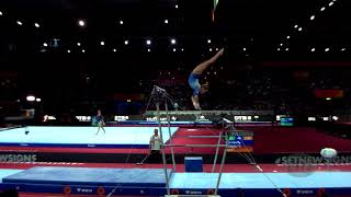 SPIRIDONOVA Daria RUS  2019 Artistic Worlds Stuttgart GER  Qualifications Uneven Bars [upl. by Ylim]