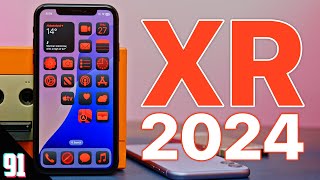 Using the iPhone XR in 2024  Review [upl. by Rammus]