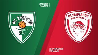 Zalgiris Kaunas  Olympiacos Piraeus Highlights  Turkish Airlines EuroLeague RS Round 21 [upl. by Nillok769]