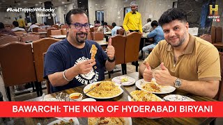 The Legendary Hyderabadi Biryani at Bawarchi  RoadTrippinwithRocky S10  D02V04 [upl. by Nivrac]