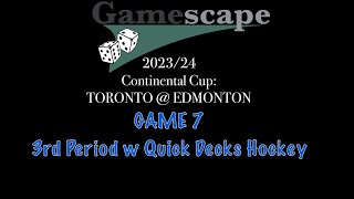 Continental Cup Game 7 Toronto  Edmonton [upl. by Harrad]