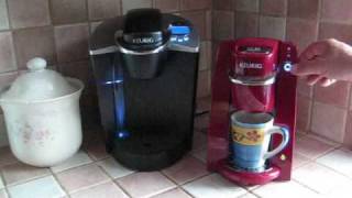 A demonstration of the Keurig B30 Mini KCup Coffee Maker [upl. by Urina791]