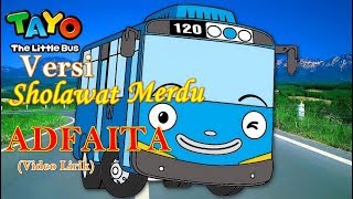 ADFAITA Versi TAYO Bus Kecil  ADFAITA NISSA SABYAN cover Tayo Lirik dan arti  Adfaita Lyrics [upl. by Asirem]