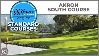 FSX PLAY Course Flyover  Akron South Course  Standard Courses [upl. by Royal]