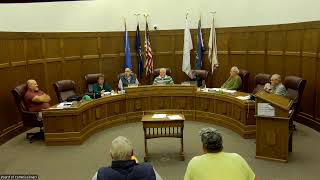 Gratiot County Board of Commissioners Meeting 11424 [upl. by Ahsiaa]