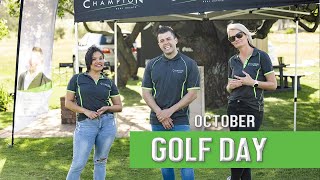 Playing Golf with CHAMPS  Sponsoring the Durbanville Golf Day with Bertho Marais amp Nicolene Nel [upl. by Sheelagh832]