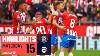 GIRONA FC  VALENCIA CF 21  RESUMEN [upl. by Johnson]