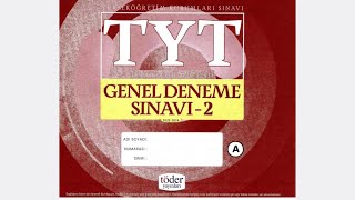 2024 TÖDER TYT2 CEVAPLARI VE ÇÖZÜMLERİ [upl. by Nelyak]