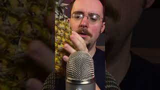 ✨ ASMR With A Pineapple 🍍 asmr tingly relax [upl. by Tekcirk]