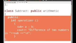 Function Overloading And Overriding  English [upl. by Nylorahs512]