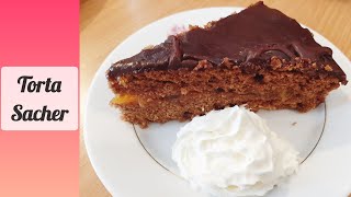 SACHERTORTE fatta in casa come da RICETTA AUSTRIACA [upl. by Asher80]