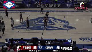 Girls Basketball Vilonia vs Conway  Lady Wampus Cat invitational  111123 [upl. by Publus]