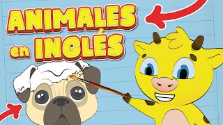 Animales en Inglés  Nombres de los Animales en Inglés Para Niños [upl. by Rollin688]