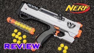 REVIEW Nerf Rival Helios XVIII700  APOLLO RESKIN [upl. by Suzzy]