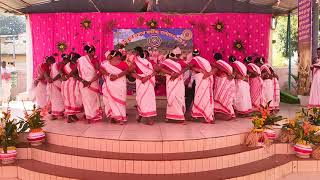 ORAON CULTURAL DANCE  JHIRPANI PARISH [upl. by Oaoj]