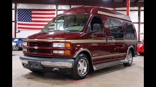 1997 Chevrolet Express Star Craft Conversion Van For Sale  Walk Around [upl. by Arron]