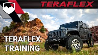 TeraFlex Training TJ Lift Kit Jeep Alignment Part 2 of 3 [upl. by Irvin]