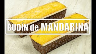 BUDIN de MANDARINAS 🍊Siempre Sale 😋 Ingredientes simples ✅ Facil en Licuadora [upl. by Llenol896]