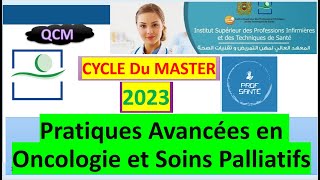 Concours d’accès aux ISPITS cycle  Master 2023 Pratiques Avancées en Oncologie et Soins Palliatifs [upl. by Elagiba396]