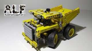 Lego Technic 42035 Mining Truck  Lego Speed Build Review [upl. by Naitsabes158]