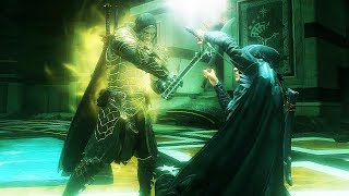 SHADOW OF WAR  HIGH Level DLC Boss Battle Talion vs Eltariel The Beginning Of History [upl. by Shaner]