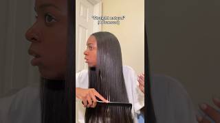 quotStraight Naturalquot Beginner VS Advanced grwm hair hairtutorial naturalhair [upl. by Eelarat475]