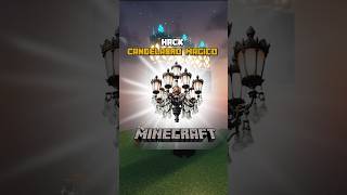 🏮COMO hacer CANDELABRO MAGICO en MINECRAFT minecraft shorts [upl. by Warfield669]