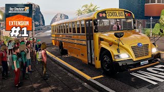 Bus Simulator 21  School Bus DLC  Route 1  BeastDriver [upl. by Oer]