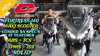 2024 QJ MOTOR FORTRESS 160 Solid Loaded sa Specs at Features [upl. by Etnoed]