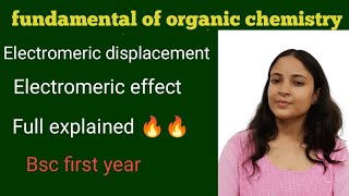 Electromeric effectElectromeric displacementunit1  fundamental of organic chemistry [upl. by Ainerol]