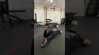 resistance band hamstring curl [upl. by Zendah]